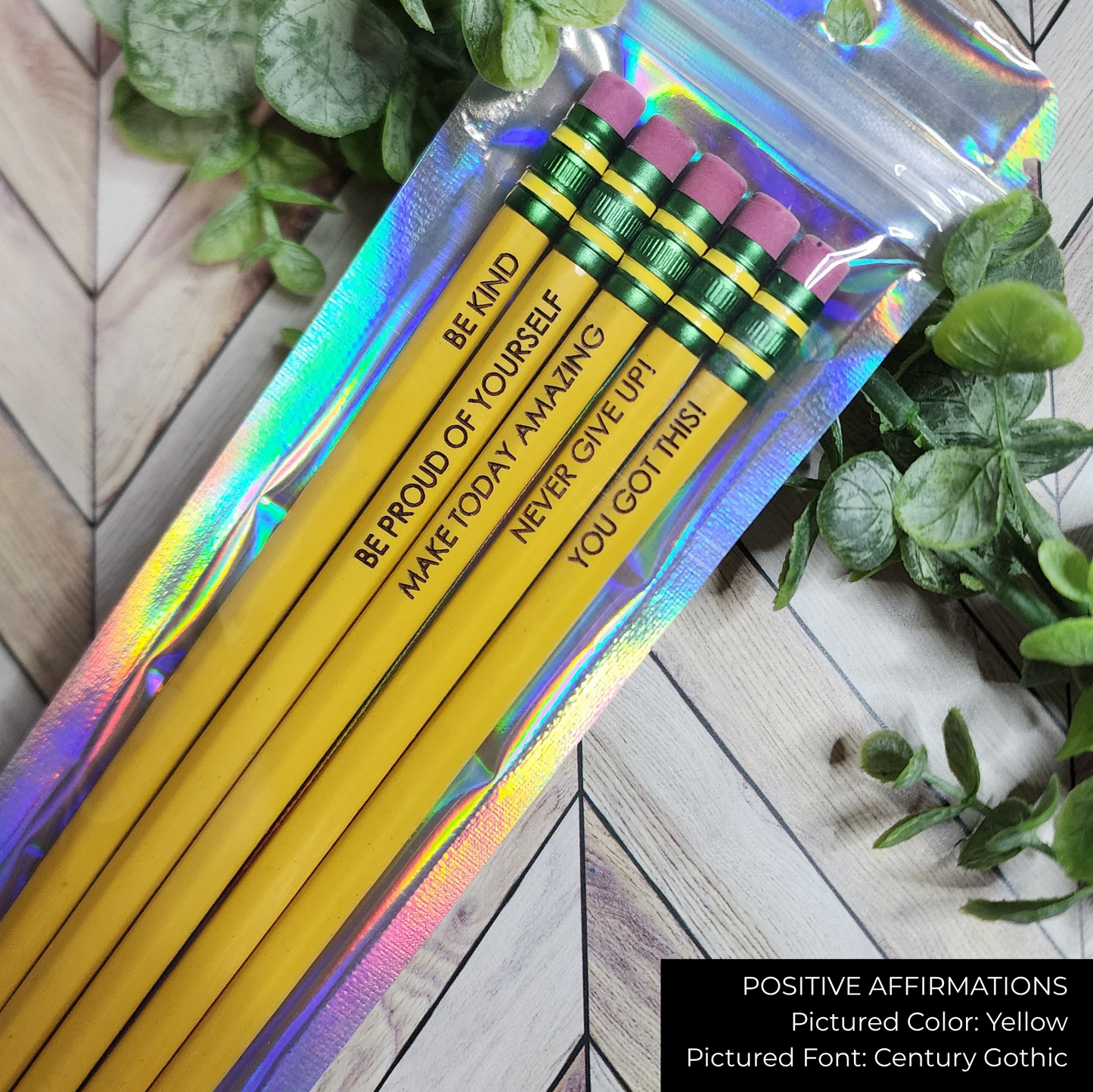Personalized Engraved Pencils