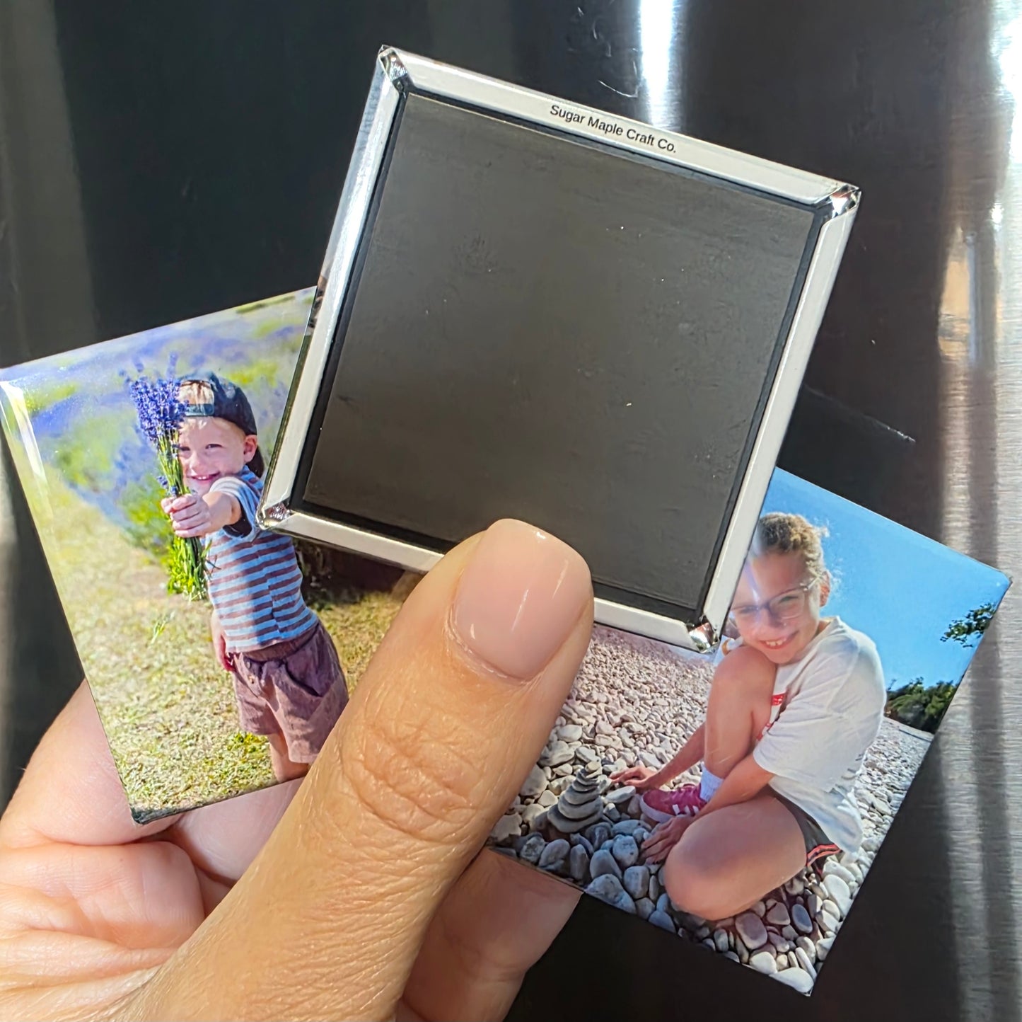 Custom Photo Magnets - 2" Square - 9 Count