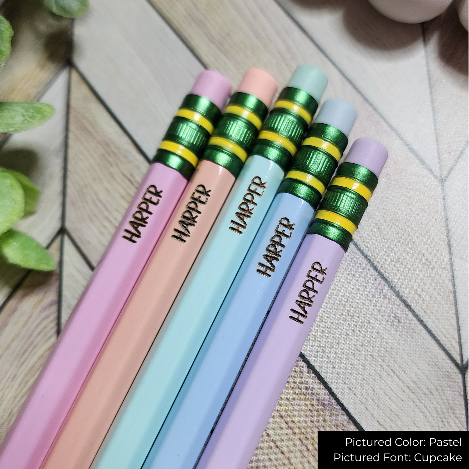 Engraved Pencils