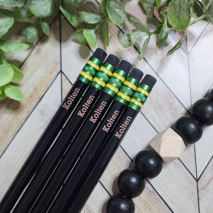 Personalized Engraved Pencils