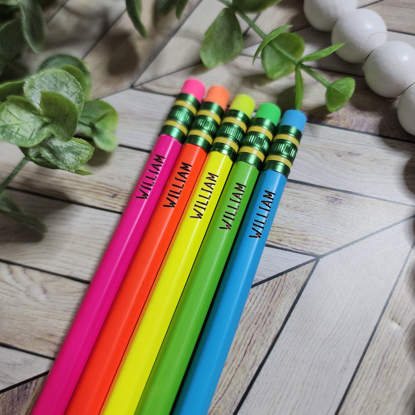 Personalized Engraved Pencils