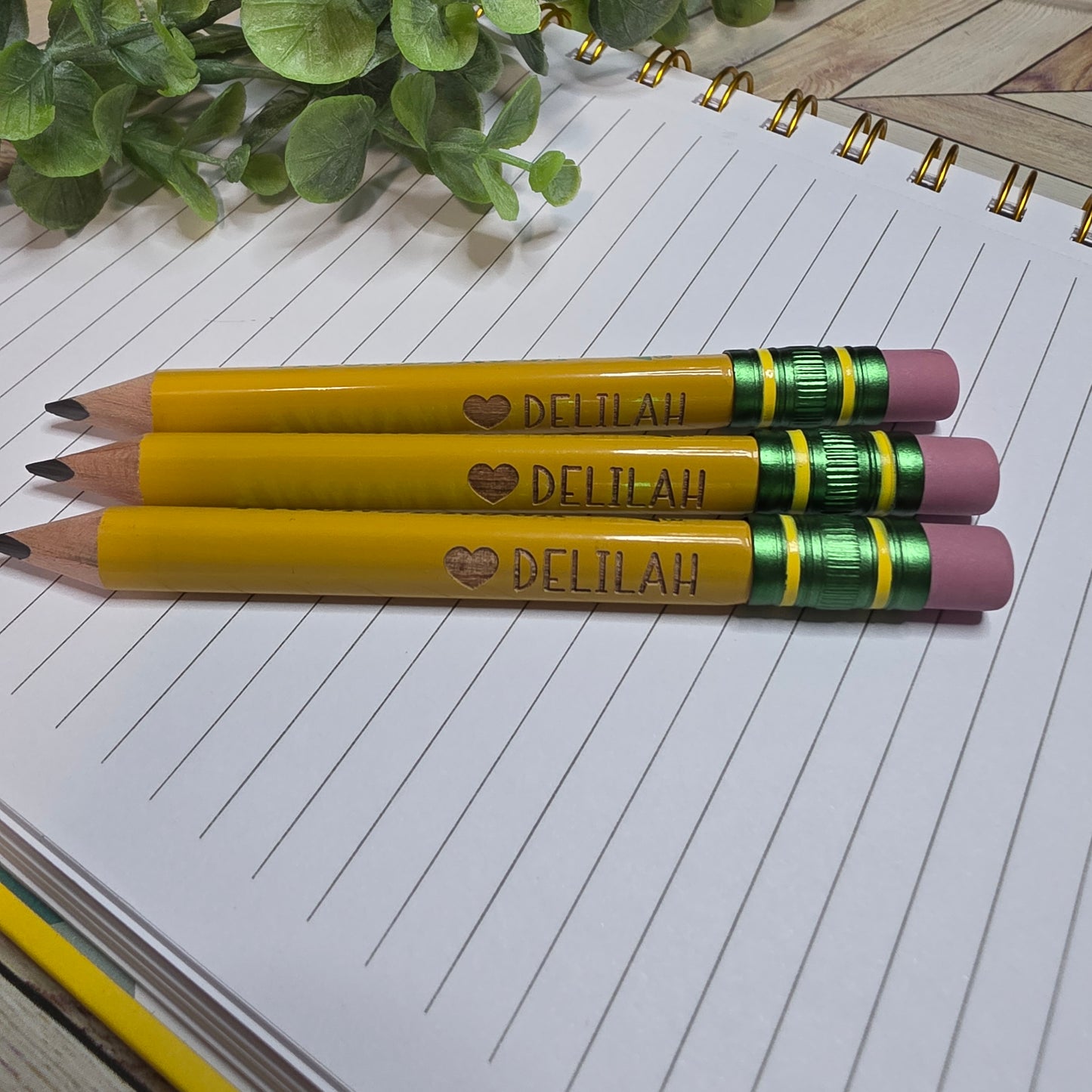 Personalized My First Ticonderoga Pencils - Short