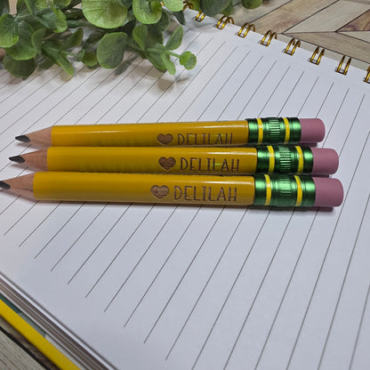 Personalized My First Ticonderoga Pencils - Short
