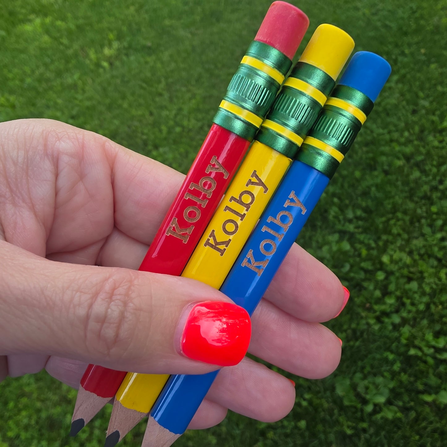 Personalized My First Ticonderoga Pencils - Short