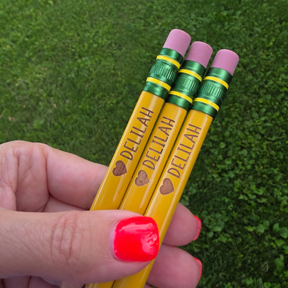 Personalized My First Ticonderoga Pencils - Short
