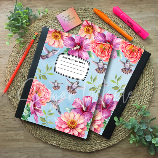 Hummingbirds - Composition Notebook