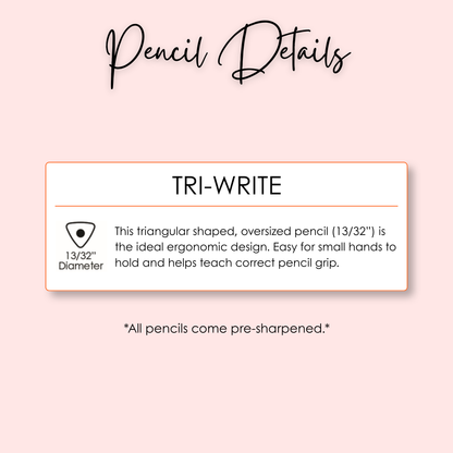 Personalized My First Ticonderoga Pencils - Neon