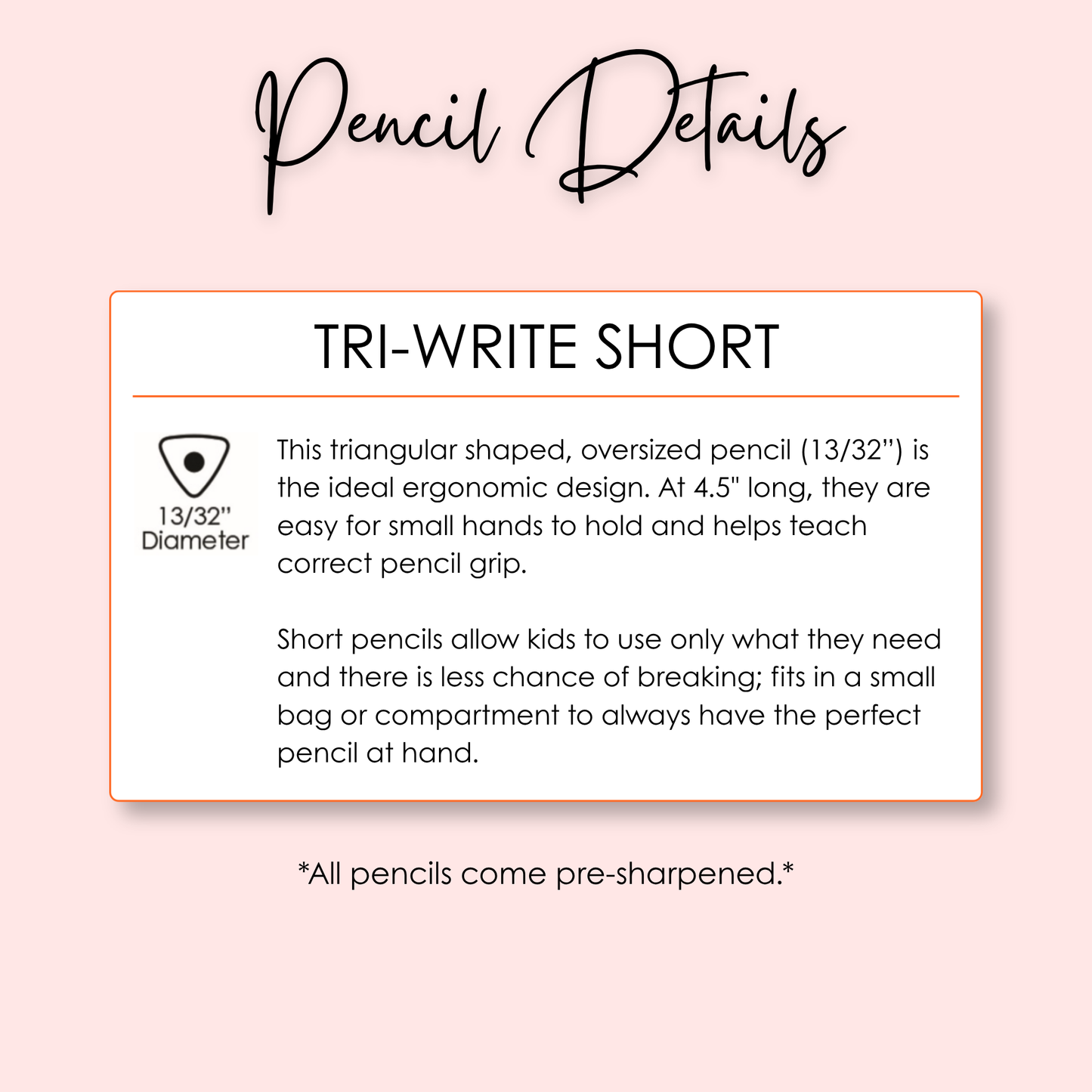 Personalized My First Ticonderoga Pencils - Short